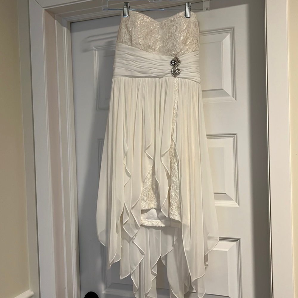 Off-White Strapless My Michelle Dress.
